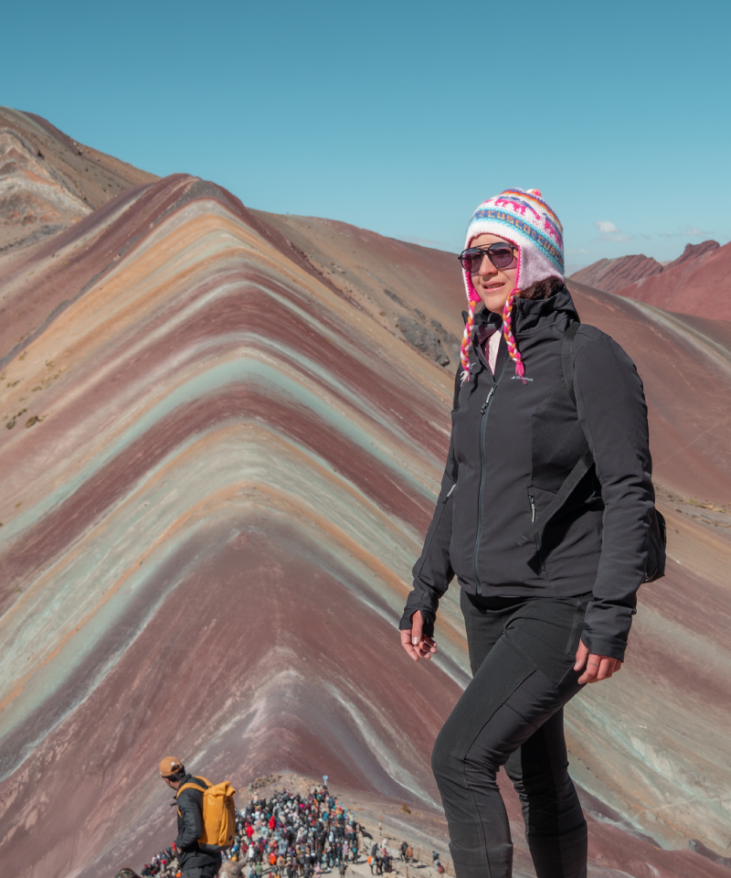 montaña de colores